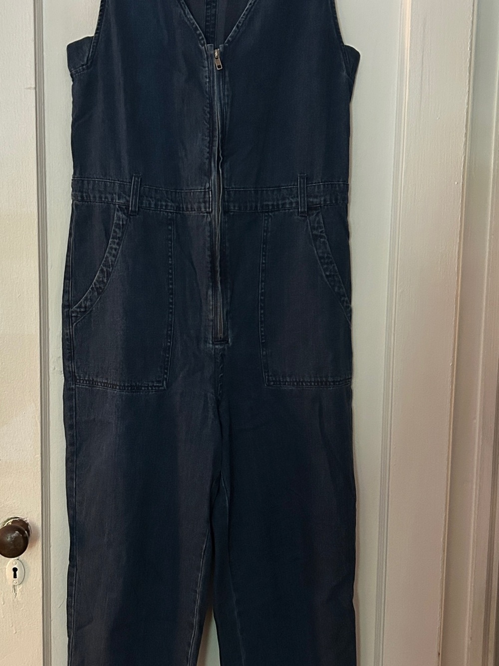 Rachel Comey for Target - Dark Denim Zip-Front Jumpsuit - Picture 3 of 5